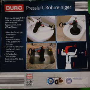 Pressluft-Rohrreiniger